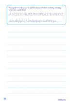 Handwriting Practice Paper Inner Page